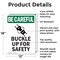 Signmission Safety Culture Sign, 12 in Width, Aluminum, Rectangle OS-2PACK-BC-A-1218-V-10104 - alternate 4